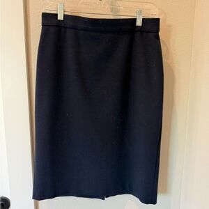 Ann Taylor Classic Navy Pencil Skirt